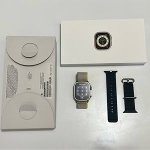 Apple Ultra Watch with 2 bands